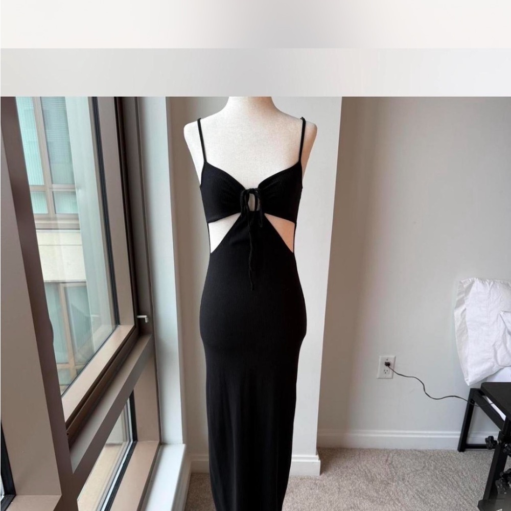 L*Space Naomi Cut-Out Halter Maxi Dress - Picture 3 of 9